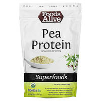 Горох Foods Alive, Pea Protein Powder, 8 oz (227 g), оригінал. Доставка від 14 днів