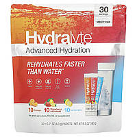 Hydralyte, Advanced Hydration, Variety Pack, Orange, Strawberry Lemonade, Lemonade, 30 пакетиков, 0,21 унции