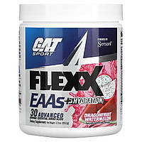 GAT, Flexx EAAs Hydration, арбуз с драгонфрутом, 355,2 г (12,5 унции) Доставка від 14 днів - Оригинал