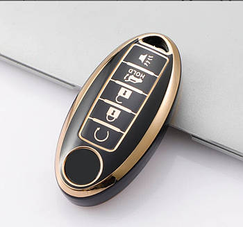 Чохол для ключа Nissan чорний