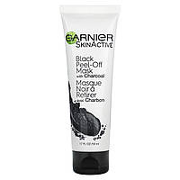 Увлажняющая маска Garnier, SkinActive, Black Peel-Off Beauty Mask with Charcoal, 1.7 fl oz (50 ml) Доставка