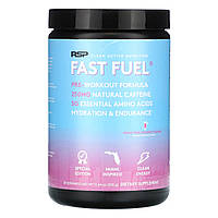 RSP Nutrition, Fast Fuel, предтренировочная формула, Miami Vice, кокосовая колада, 330 г (11,64 унции)