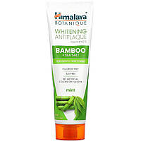 Отбеливающая зубная паста Himalaya, Whitening Antiplaque Toothpaste, Bamboo + Sea Salt, Mint, 4 oz ( 113 g)