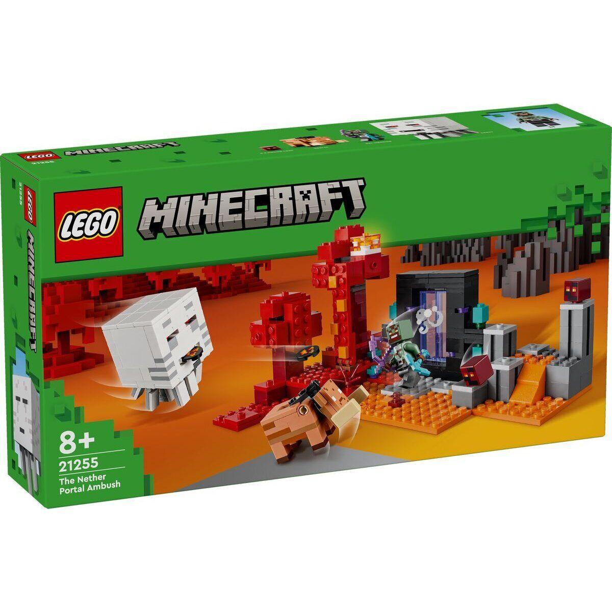 Lego Minecraft Засідка на порталі в Нижній Світ 21255, фото 1