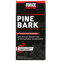 Екстракт соснової кори Force Factor, Pine Bark, 600 mg, 30 Capsules, оригінал. Доставка від 14 днів