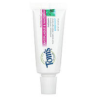 Отбеливающая зубная паста Tom's of Maine, Natural Antiplaque & Whitening Toothpaste, Fluoride-Free,