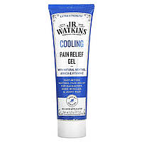 Средство для местного применения J R Watkins, Cooling Pain Relief Gel, Extra Strength, 4 oz (113 g) Доставка