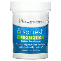 Пробиотическая формула Fairhaven Health, IsoFresh, пробиотик для поддержания баланса в женском организме, 30