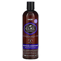 Кондиционер для волос Hask Beauty, Curl Care, Detangling Conditioner, For All Curls Patterns, 12 fl oz (355