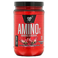 Амінокислоти BCAA BSN, AminoX, Endurance & Recovery, Watermelon, 15.3 oz (435 g), оригінал. Доставка від 14 днів