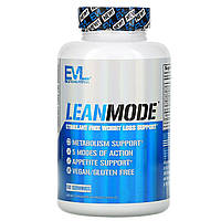 Жиросжигатель EVLution Nutrition, LeanMode, 150 вегетарианских капсул, 150 вегетарианских капсул Доставка від