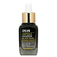 Корейській засіб Farmstay, Dr. V8 Ampoule Solution Black Snail, 1.01 fl oz (30 ml), оригінал. Доставка від 14 днів