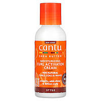 Крем для волос Cantu, Shea Butter Moisturizing Curl Activator Cream, For Natural Curls, Coils & Waves, 3 fl oz