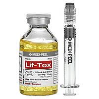 Корейское средство Medi-Peel, Lif-Tox, Lifting Ampoule With Collagen Particles, 1.18 fl oz (35 ml) Доставка