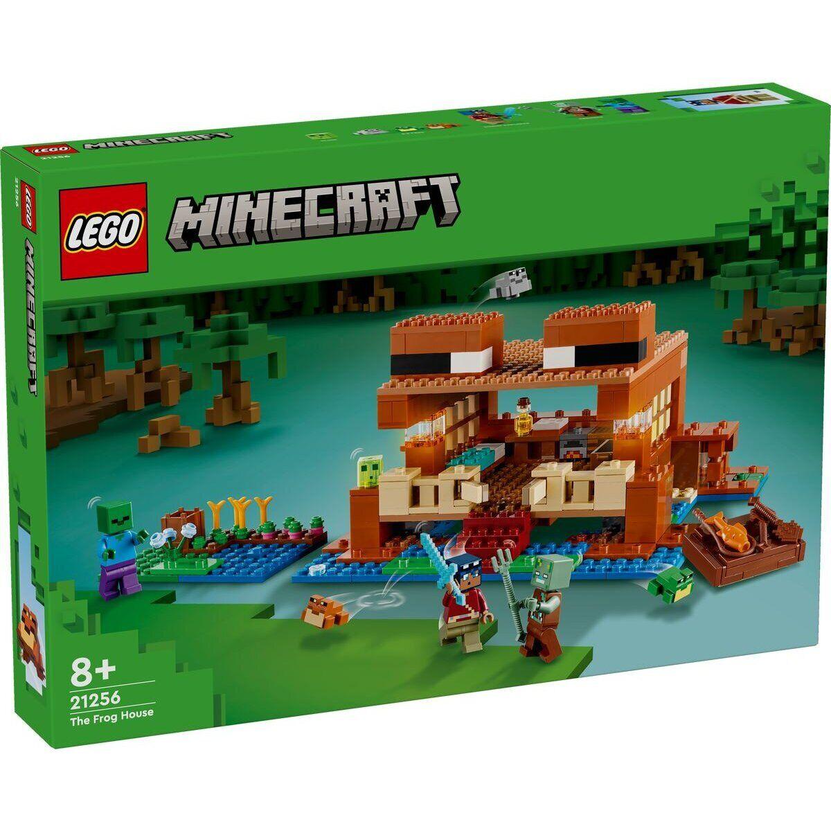 Lego Minecraft Будинок у вигляді жаби 21256, фото 1