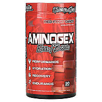 Аминокислоты BCAA VMI Sports, Aminogex, EAAs/BCAAs, Red Fruit Candy, 18.2 oz (516 g) Доставка від 14 днів -