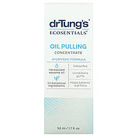 Средство для полоскания рта Dr. Tung's, Oil Pulling Concentrate, Ayurvedic Formula, 1.7 fl oz (50 ml) Доставка