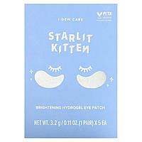 Увлажняющая маска I Dew Care, Starlit Kitten, Brightening Hydrogel Eye Patch, 5 Pair 0.11 oz (3.2 g) Each