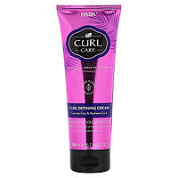 Крем для волос Hask Beauty, Curl Care, Curl Defining Cream, 6.7 fl oz (198 ml) Доставка від 14 днів - Оригинал