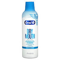 Средство для полоскания рта Oral-B, Dry Mouth Oral Rinse, Moisturizing Mint, 16 fl oz (475 ml) Доставка від 14