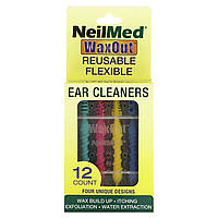 Ушные капли NeilMed, WaxOut, Ear Cleaners, 12 Cleaners Доставка від 14 днів - Оригинал