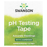 Тест на беременность Swanson, pH Testing Tape With Dispenser, Approximately 15 Feet Доставка від 14 днів -