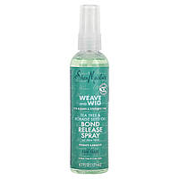 Спрей для укладки SheaMoisture, Weave and Wig, Bond Release Spray w/ Aloe Vera, Tea Tree & Borage Seed Oil,