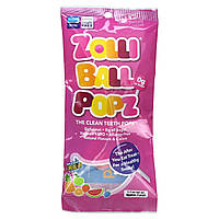 Леденцы Zollipops, Zolli Ball Popz, The Clean Teeth Pops, Delicious Fruit, Approx. 4 pops, 1.7 oz Доставка від