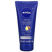 Крем для рук Nivea, Essentially Enriched, крем для рук, миндальное масло и масло ши, 74 г (2,6 унции) Доставка