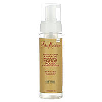 Мусс для укладки SheaMoisture, Hydrating Wrap & Set Mousse with Fig Extract & Baobab Oil, 7.5 fl oz (222 ml)