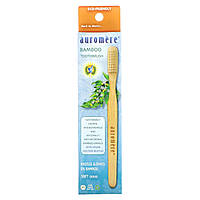 Зубная щетка Auromere, Bamboo Toothbrush, Soft , 1 Toothbrush Доставка від 14 днів - Оригинал