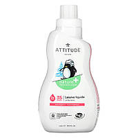 ATTITUDE, Little One, Laundry Detergent, Fragrance-Free, 35.5 fl oz Доставка від 14 днів - Оригинал