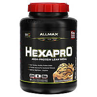 Протеиновая смесь Allmax, Hexapro, с низким содержанием фарта с высоким содержанием белка, шоколад с