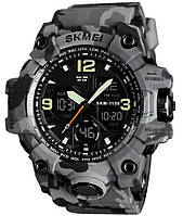 Часы наручные электронные Skmei 1155B Military Gray. Originаl.