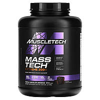 Гейнер MuscleTech, Mass Tech Extreme 2000, тройной шоколадный брауни, 6 фунтов (2,72 кг) Доставка від 14 днів