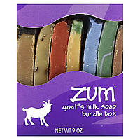 Подарочный набор ZUM, Zum Bar, Goat's Milk Soap Bundle Box, 7 Bars Доставка від 14 днів - Оригинал