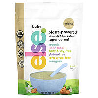 Горячее зерновое питание для малышей Else, Baby, Plant-Powered Almonds & Buckwheat Super Cereal, 6+ Months,