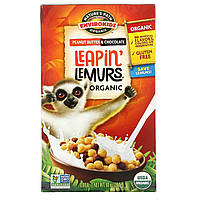 Хлопья Nature's Path, Envirokidz Organic, Leapin' Lemurs Cereal, Peanut Butter & Chocolate, 10 oz (284 g)