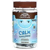 Антистрессовая формула Шоколад Good Day, успокаивающая добавка, для взрослых, 80 кусочков в конфетной глазури