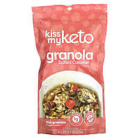 Гранола Kiss My Keto, Granola, Salted Caramel, 9.5 oz (270 g) Доставка від 14 днів - Оригинал