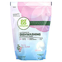 Grab Green, Automatic Dishwashing Detergent Pods, Thyme with Fig Leaf, 24 Loads, 15.2 oz (432 g) Доставка від