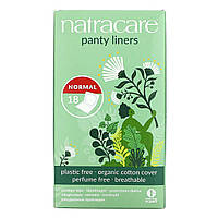 Гигиенические прокладки Natracare, Panty Liners, Organic Cotton Cover, Normal, 18 Liners Доставка від 14 днів