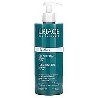 Очищающее средство для лица Uriage, EAU Thermale, Hyseac, Cleansing Gel, 17 fl oz (500 ml) Доставка від 14