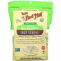 Горячие каши Bob's Red Mill, Organic Creamy Buckwheat Hot Cereal, Whole Grain, 18 oz (510 g) Доставка від 14