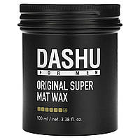 Корейское средство для ухода за волосами Dashu, For Men, Original Super Mat Wax, 3.38 fl oz (100 ml) Доставка
