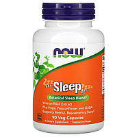 Снотворное NOW Foods, Sleep, растительная смесь для хорошего сна, 90 растительных капсул Доставка від 14 днів