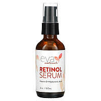 Гиалуроновая кислота Eva Naturals, Retinol Serum, 2 oz (60 ml) Доставка від 14 днів - Оригинал