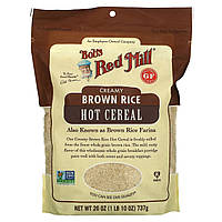 Горячие каши Bob's Red Mill, Creamy Brown Rice Hot Cereal, 26 oz ( 737 g) Доставка від 14 днів - Оригинал