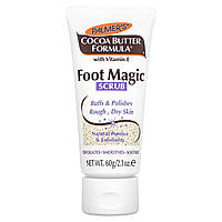 Спрей для стоп Palmers, Foot Magic Scrub, кокосовая паста с витамином E, 60 г (2,1 унции) Доставка від 14 днів