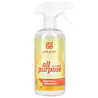 Grab Green, All Purpose Cleaner, Tangerine with Lemongrass, 16 oz (473 ml) Доставка від 14 днів - Оригинал